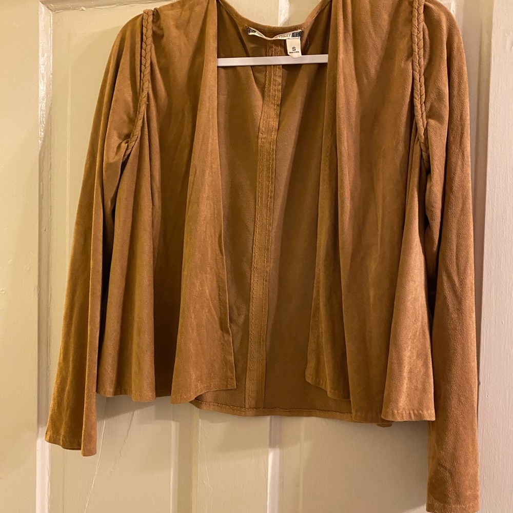 Chelsea & Violet Soft Brown Cardigan